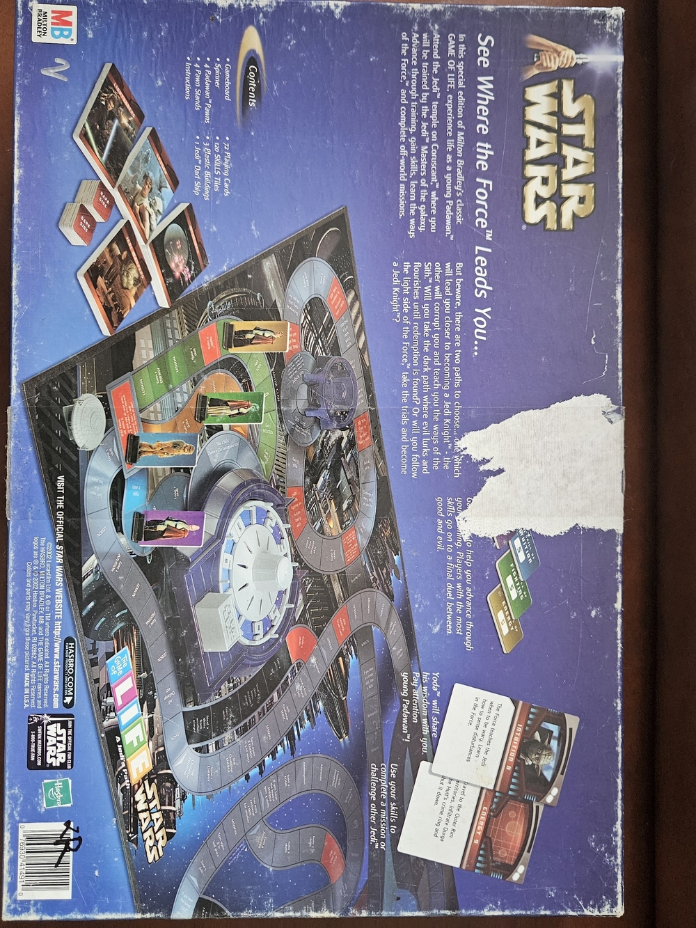 Hasbro The Game of Life: Star Wars Edition Board Game 2002 - Picture 9 of 10